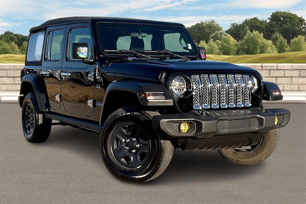 used 2022 Jeep Wrangler Unlimited car, priced at $24,911