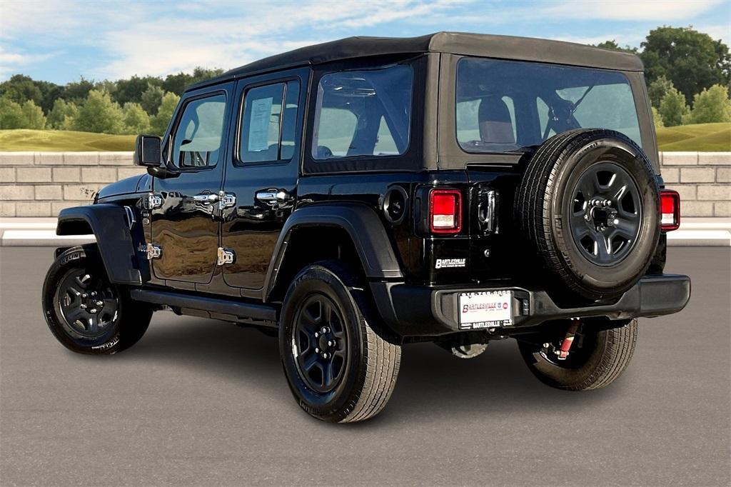 used 2022 Jeep Wrangler Unlimited car, priced at $24,911