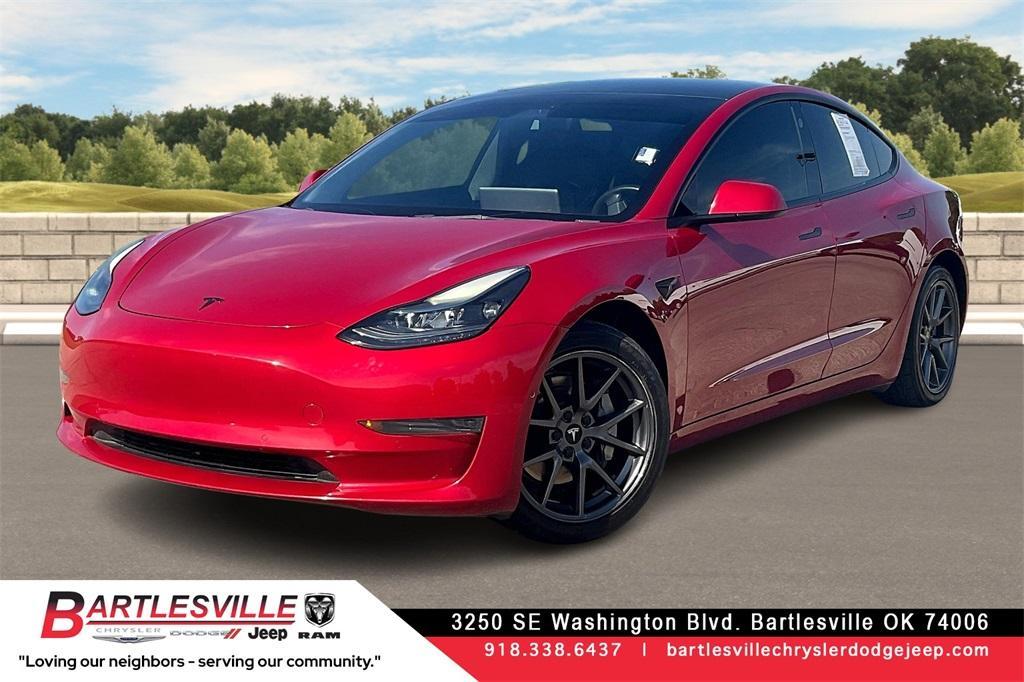 used 2022 Tesla Model 3 car, priced at $19,911