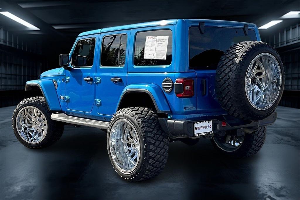 used 2022 Jeep Wrangler Unlimited car, priced at $36,211