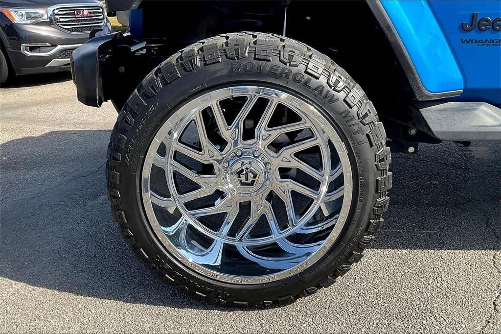 used 2022 Jeep Wrangler Unlimited car, priced at $36,211