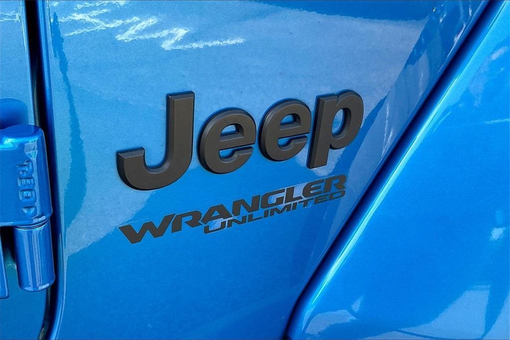 used 2022 Jeep Wrangler Unlimited car, priced at $36,211