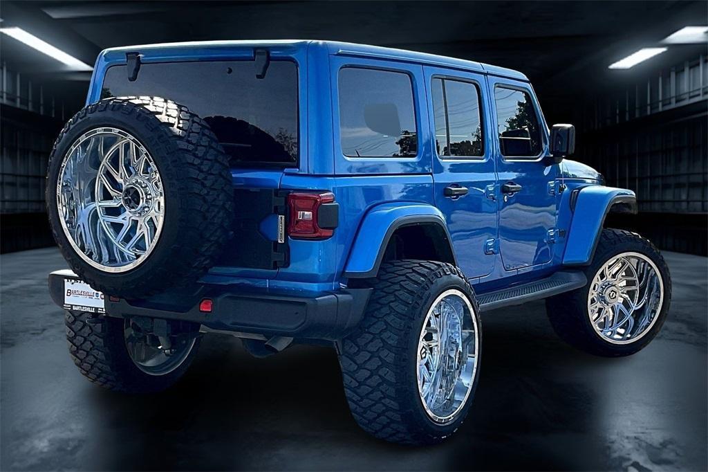 used 2022 Jeep Wrangler Unlimited car, priced at $36,211