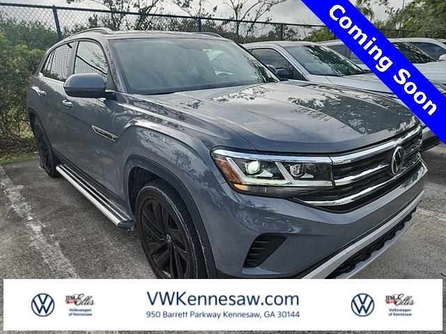 used 2022 Volkswagen Atlas Cross Sport car, priced at $30,995