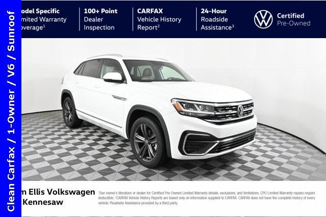 used 2021 Volkswagen Atlas Cross Sport car, priced at $29,995