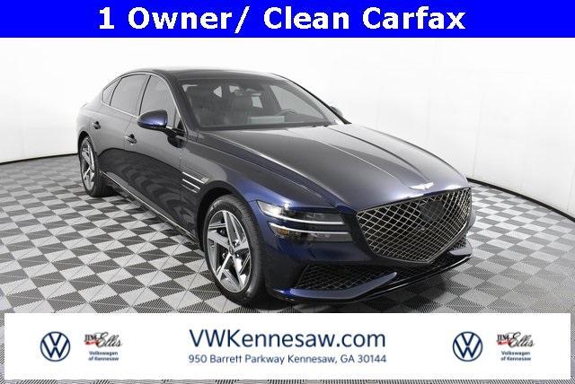 used 2024 Genesis G80 car, priced at $49,861