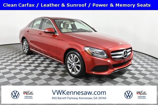 used 2016 Mercedes-Benz C-Class car, priced at $16,998