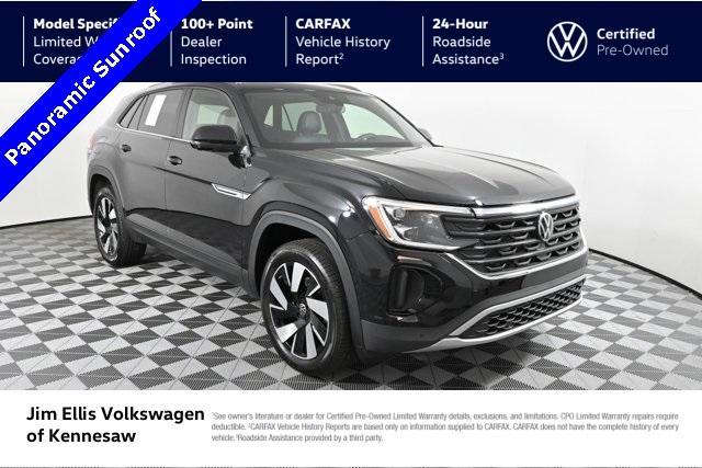 used 2024 Volkswagen Atlas Cross Sport car, priced at $36,927