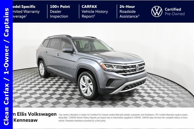 used 2021 Volkswagen Atlas car, priced at $26,995