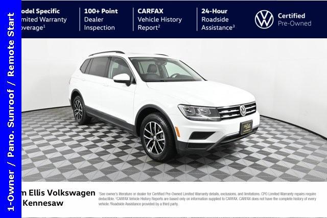 used 2021 Volkswagen Tiguan car, priced at $21,495