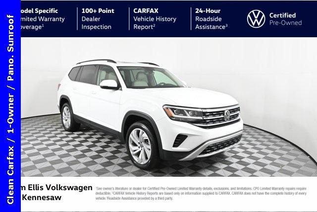 used 2021 Volkswagen Atlas car, priced at $26,995