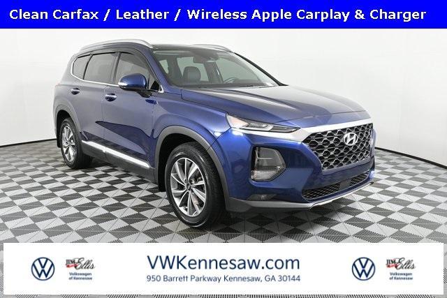 used 2020 Hyundai Santa Fe car, priced at $19,998