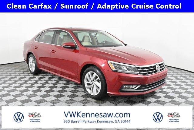 used 2018 Volkswagen Passat car, priced at $13,996