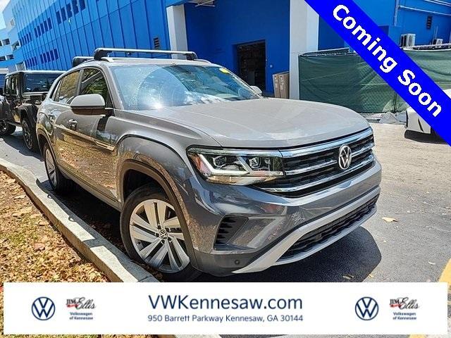 used 2022 Volkswagen Atlas Cross Sport car, priced at $29,995