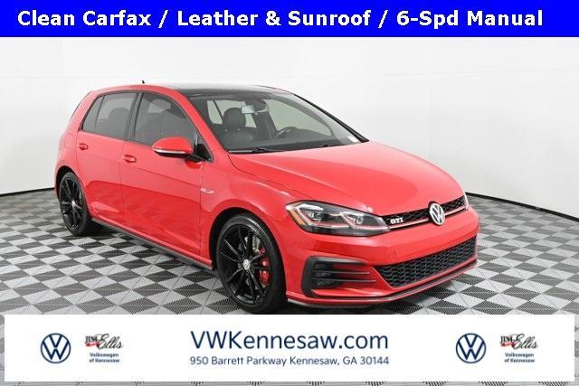 used 2018 Volkswagen Golf GTI car, priced at $20,995