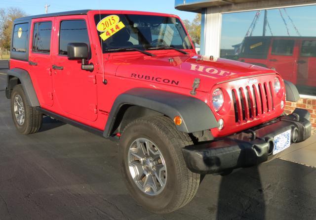 used 2015 Jeep Wrangler Unlimited car, priced at $21,950