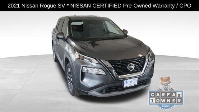 used 2021 Nissan Rogue car, priced at $23,897