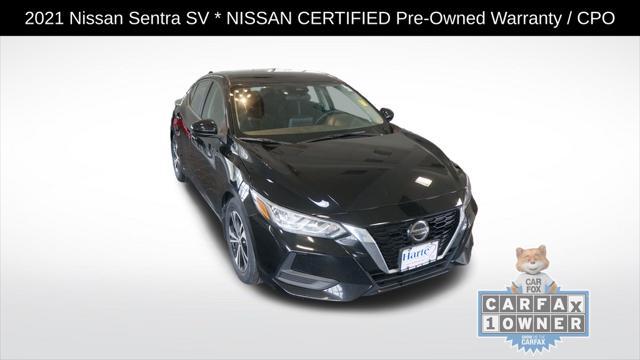 used 2021 Nissan Sentra car, priced at $17,585