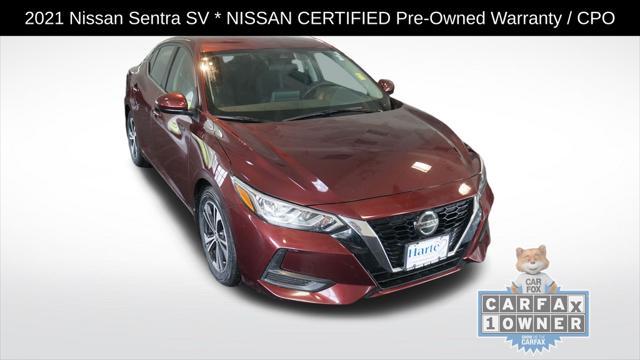 used 2021 Nissan Sentra car, priced at $17,885