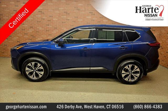 used 2021 Nissan Rogue car, priced at $22,814