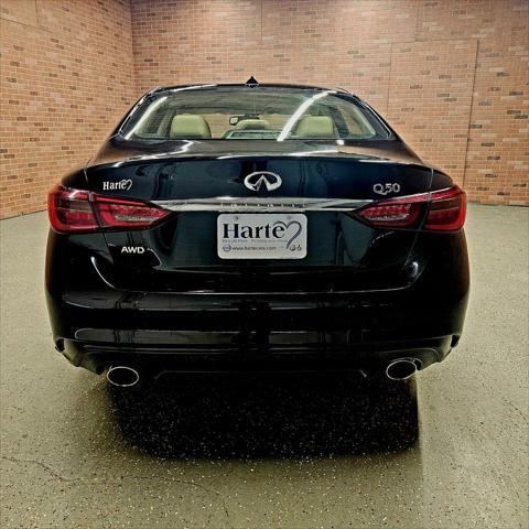 used 2018 INFINITI Q50 car, priced at $21,751