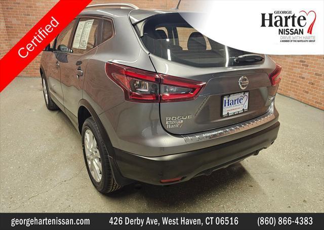 used 2021 Nissan Rogue Sport car, priced at $19,999