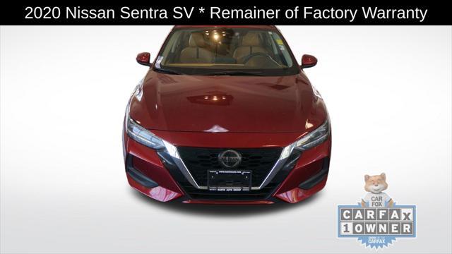 used 2020 Nissan Sentra car, priced at $17,600