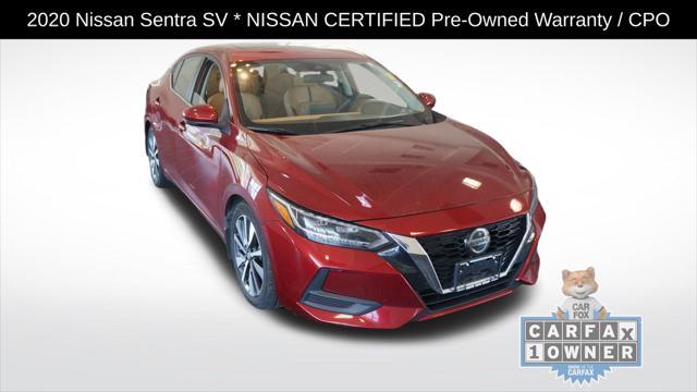 used 2020 Nissan Sentra car, priced at $17,912