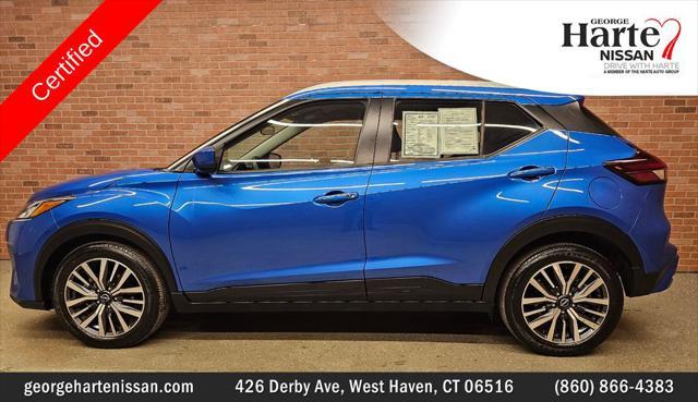 used 2023 Nissan Kicks car, priced at $20,589