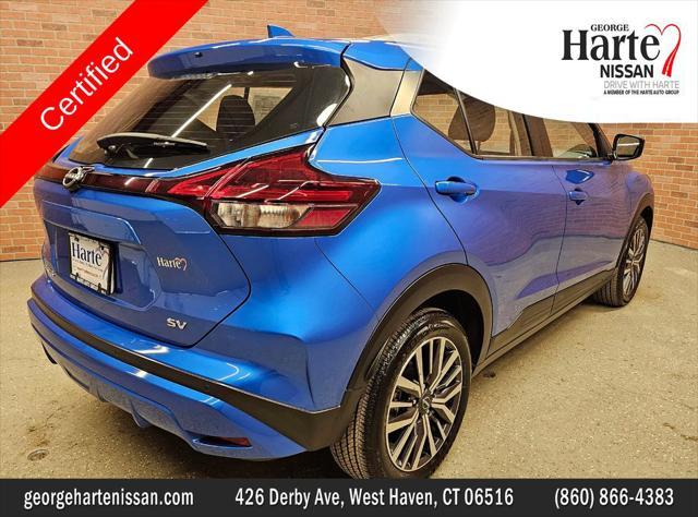 used 2023 Nissan Kicks car, priced at $20,589