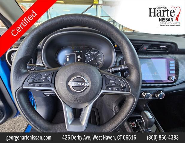 used 2023 Nissan Kicks car, priced at $20,589