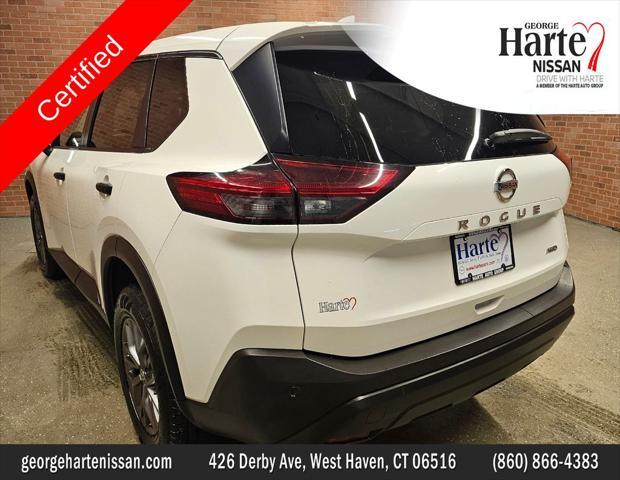 used 2021 Nissan Rogue car, priced at $19,498