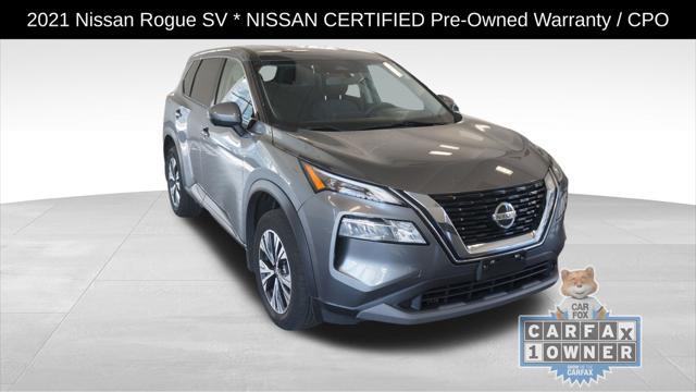 used 2021 Nissan Rogue car, priced at $20,884