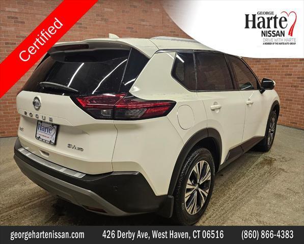 used 2021 Nissan Rogue car, priced at $23,429