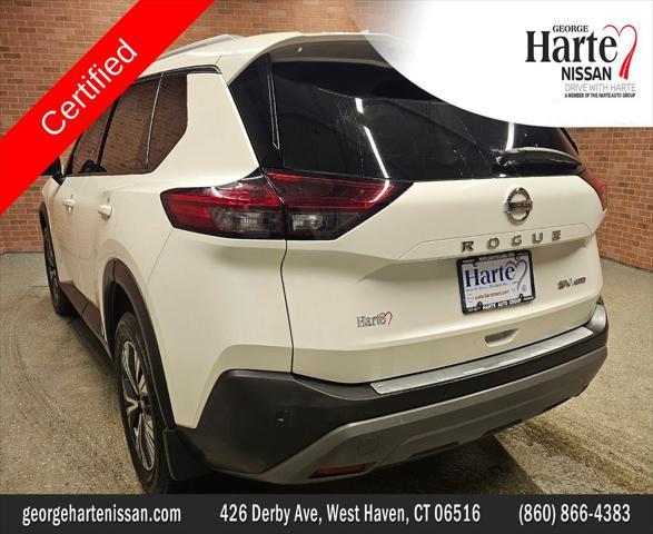 used 2021 Nissan Rogue car, priced at $23,429