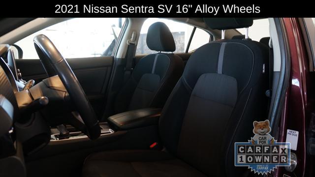 used 2021 Nissan Sentra car, priced at $15,942