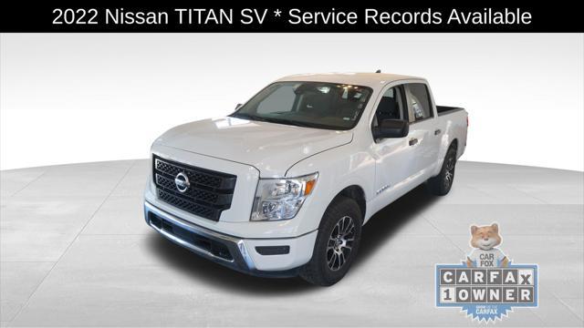 used 2022 Nissan Titan car, priced at $33,446