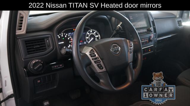used 2022 Nissan Titan car, priced at $33,446