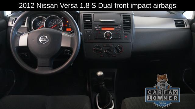 used 2012 Nissan Versa car, priced at $5,999