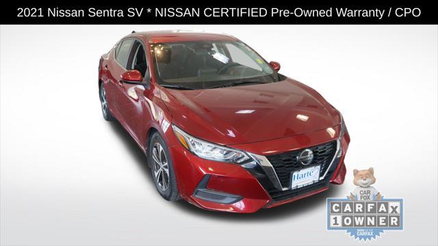 used 2021 Nissan Sentra car, priced at $17,991