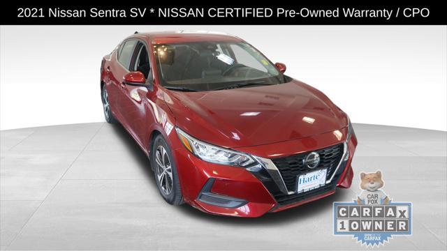 used 2021 Nissan Sentra car, priced at $17,991
