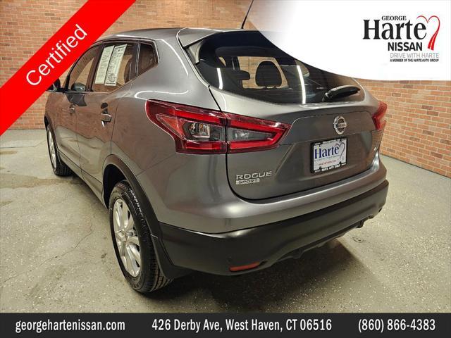 used 2021 Nissan Rogue Sport car, priced at $18,496