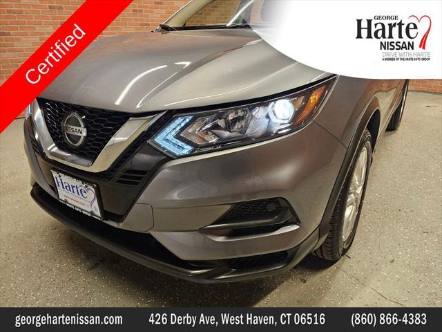 used 2021 Nissan Rogue Sport car, priced at $18,496