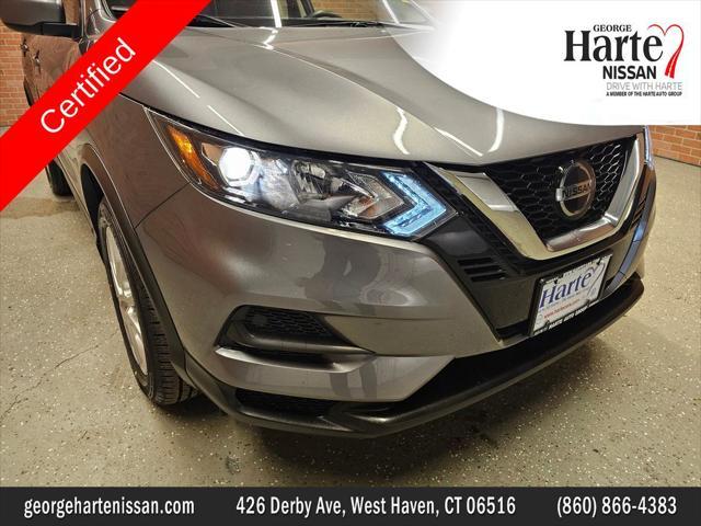 used 2021 Nissan Rogue Sport car, priced at $18,496