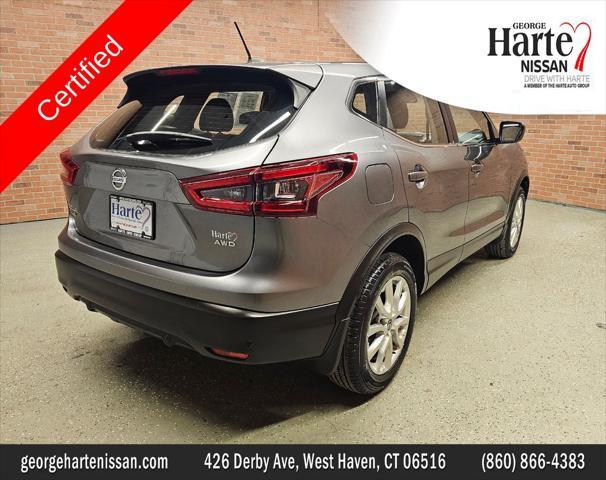 used 2021 Nissan Rogue Sport car, priced at $18,496