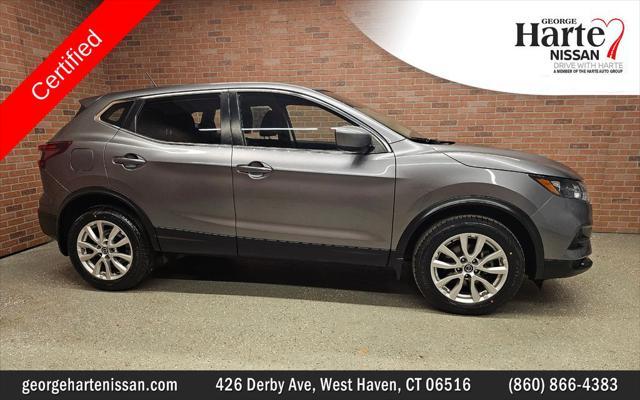 used 2021 Nissan Rogue Sport car, priced at $18,496