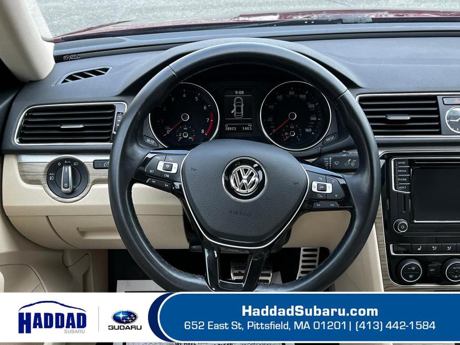 used 2016 Volkswagen Passat car, priced at $14,500