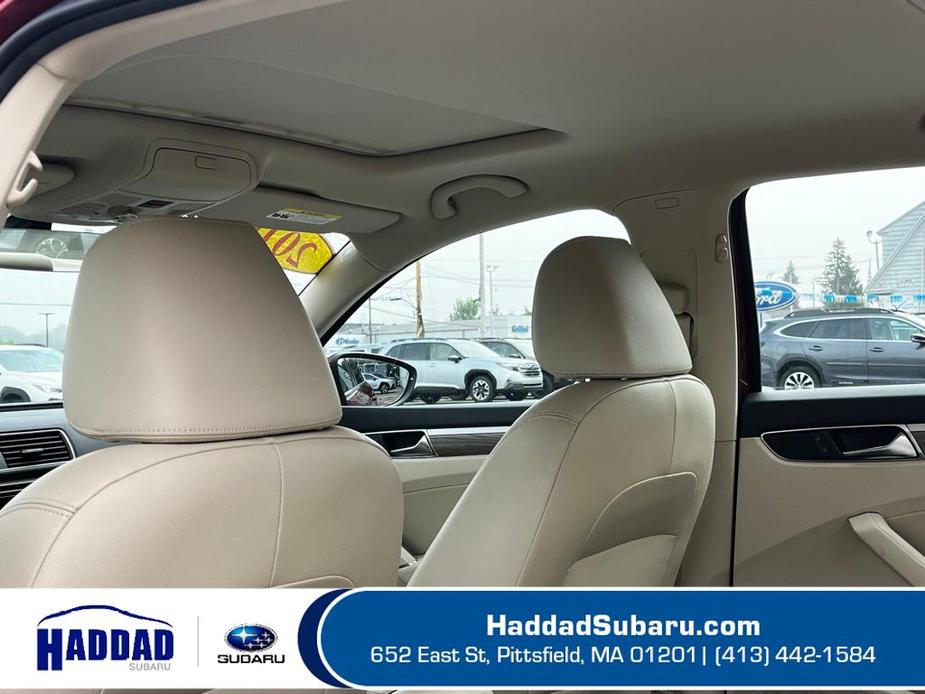 used 2016 Volkswagen Passat car, priced at $14,500