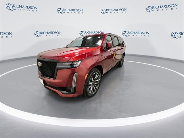used 2021 Cadillac Escalade ESV car, priced at $49,169