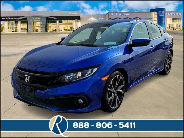 used 2021 Honda Civic car, priced at $18,600